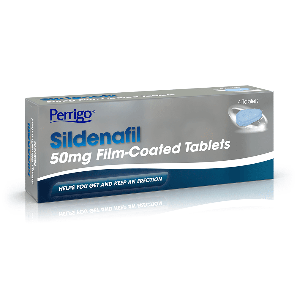 Sildenafil 50mg 4 Tablets x Image 1