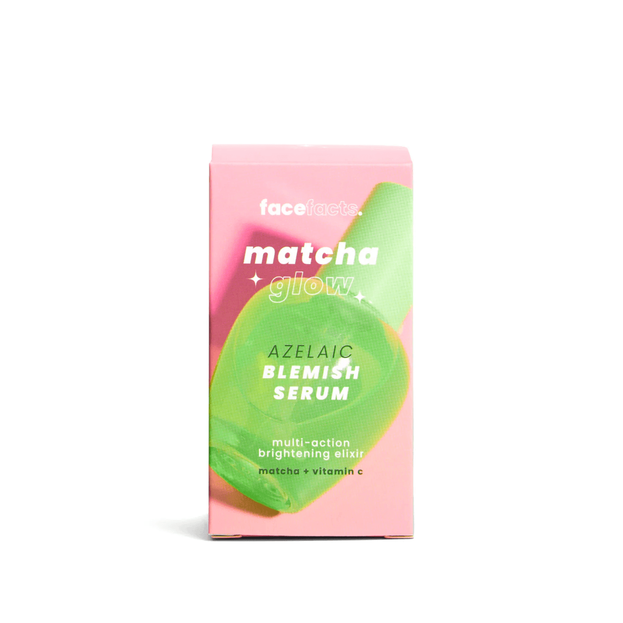 Face Facts Matcha Glow, Azelaic Blemish Serum, 30ml Image 1