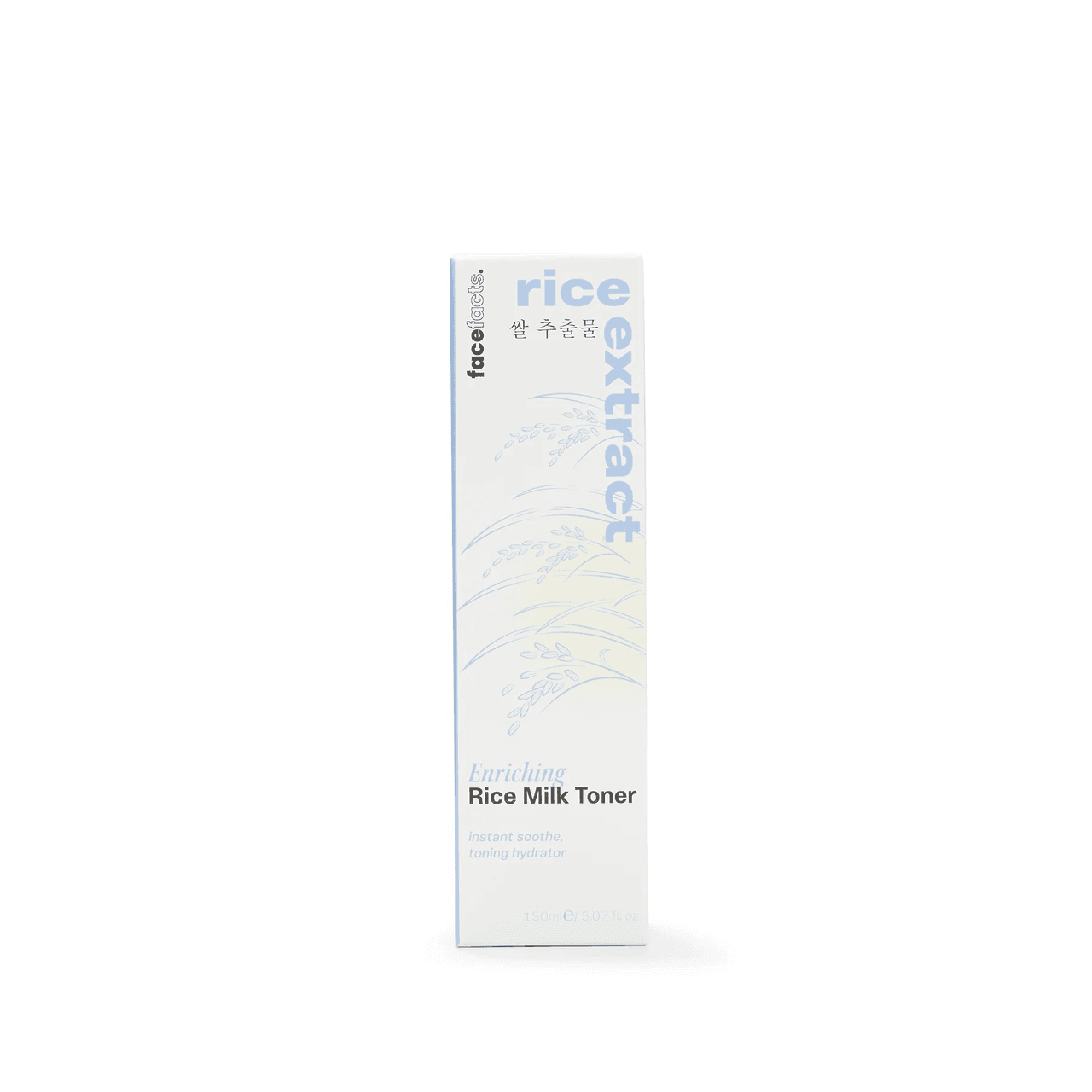 Face Facts Enriching Rice Milk Toner, 150ml Image 1