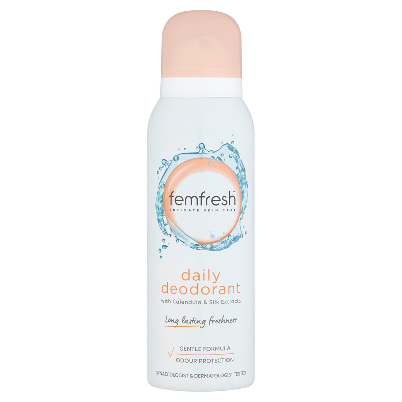 Femfresh Deodorant Spray 125ml Image https://cdn11.bigcommerce.com/s-g585yu857h/images/stencil/1280w/products/1640/2417/Femfresh-Deodorant-Spray__82726__09013.1781189067.jpg1