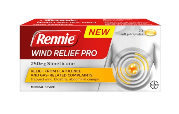 Rennie Wind Relief Pro 20 Soft Gel Capsules Image 1