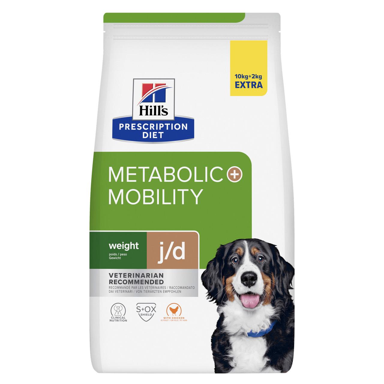 Hill's Prescription Diet Metabolic Mobility Weight Management Dry Dog Food Image 1