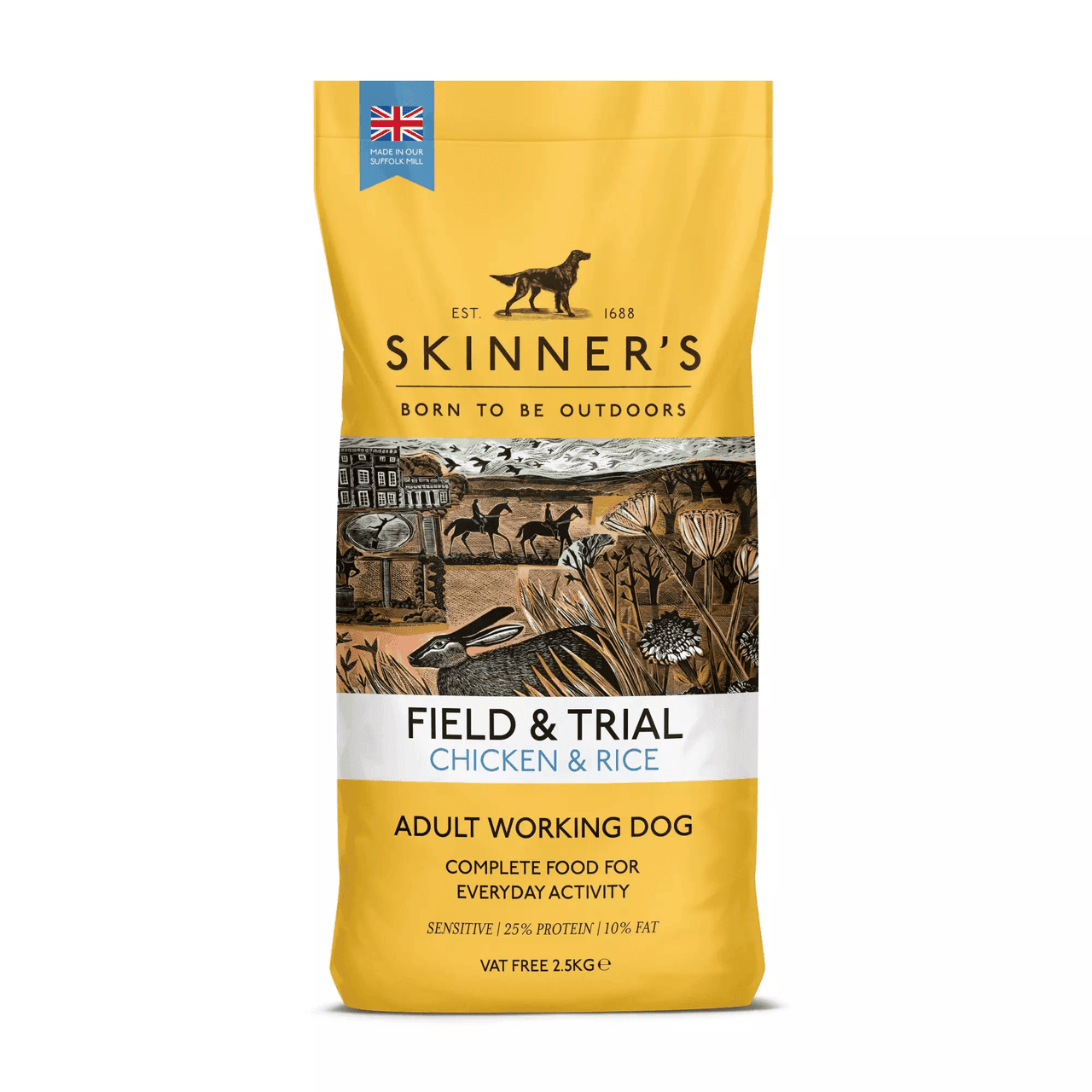 Skinners Field & Trial Chicken and Rice Dog Food 15kg Image 1