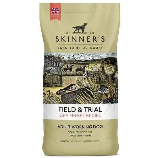 Skinners Field & Trial Grain Free Chicken & Sweet Potato Dog Food Image 1