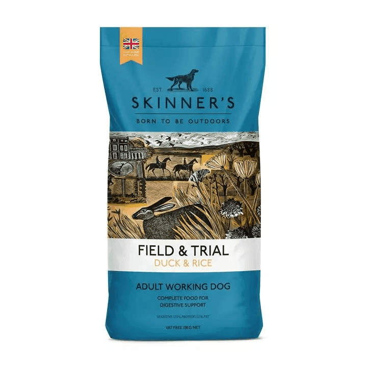 Skinners Field & Trial Duck & Rice Dog Food 15kg Image 1