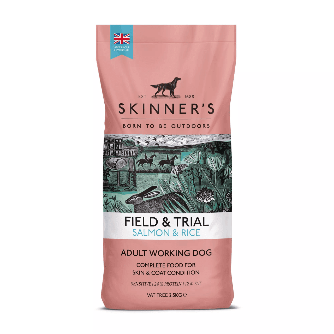 Skinners Field & Trial Salmon & Rice Dog Food Image 1