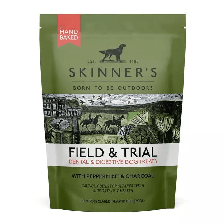 Skinners Field & Trial Dental & Digestive Dog Treats 90g Image 1