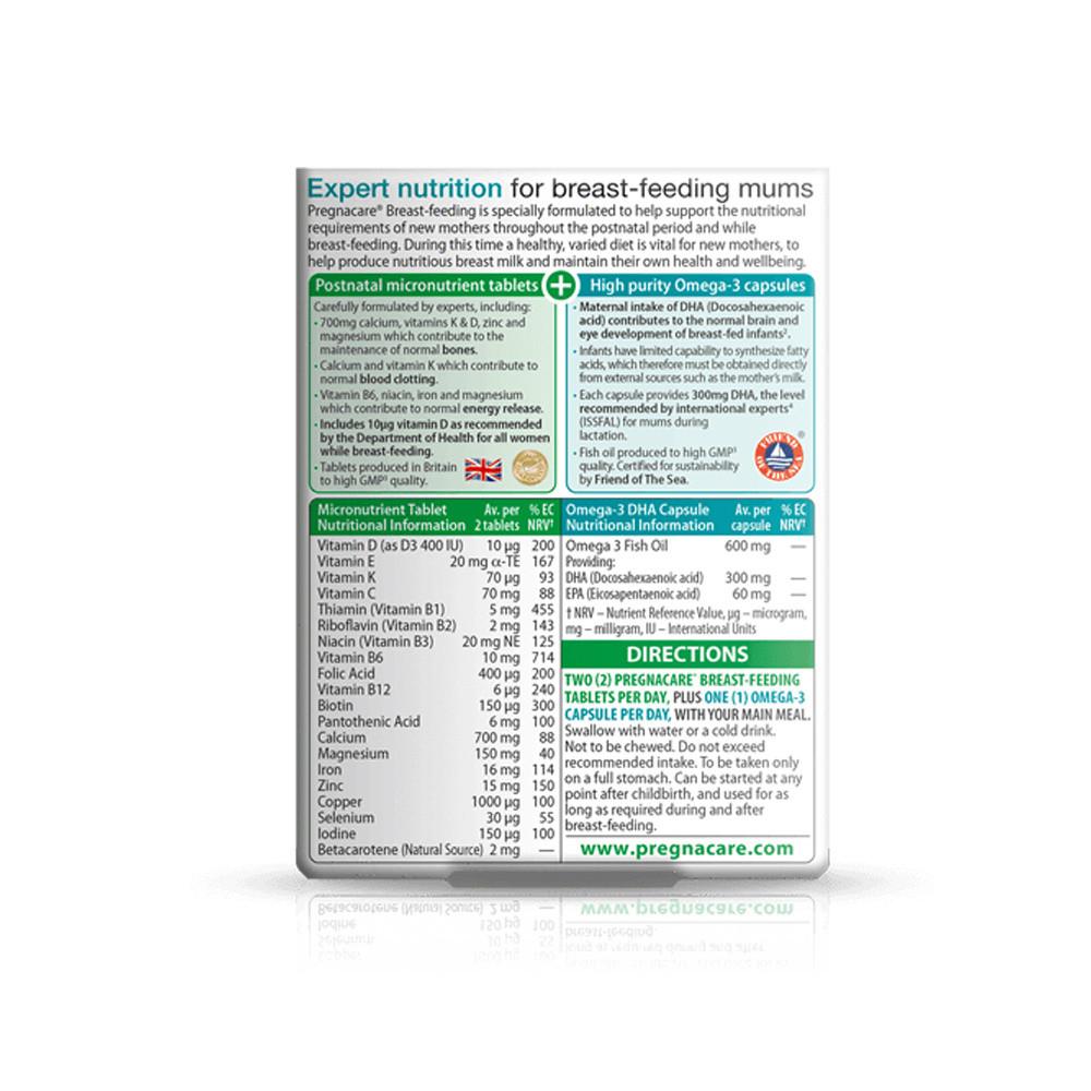Vitabiotics Pregnacare Breast-Feeding 56 Tablets & 28 Capsules Image https://cdn11.bigcommerce.com/s-g585yu857h/images/stencil/1280w/products/1671/2481/Vitabiotics-Pregnacare-Breast-Feeding-Capsules__89197__79442.1740667797.jpg1