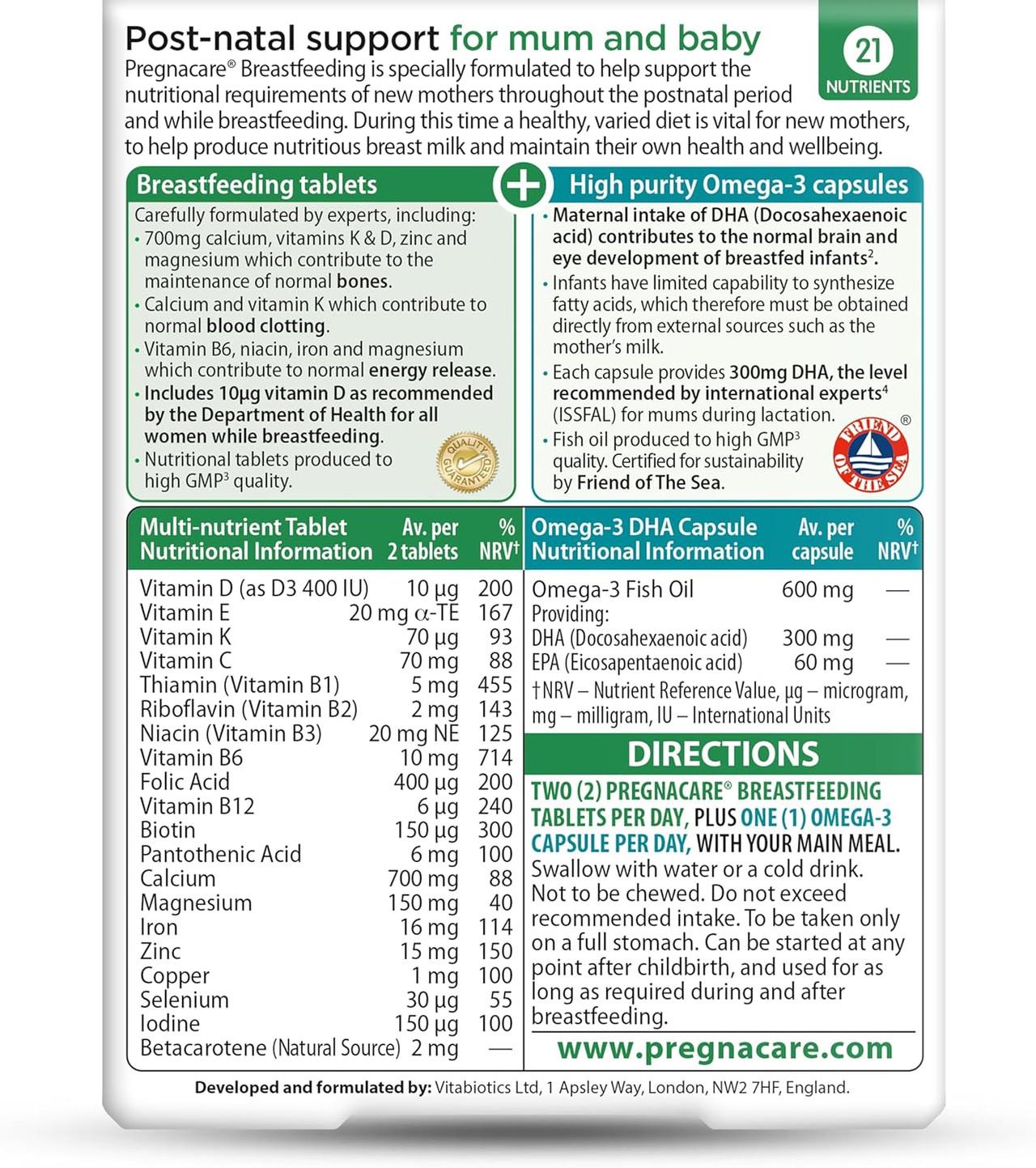 Vitabiotics Pregnacare Breast-Feeding 56 Tablets & 28 Capsules Image https://cdn11.bigcommerce.com/s-g585yu857h/images/stencil/1280w/products/1671/37629/8184TzbxkKL._AC_SL1500___54116.1787305543.jpg1