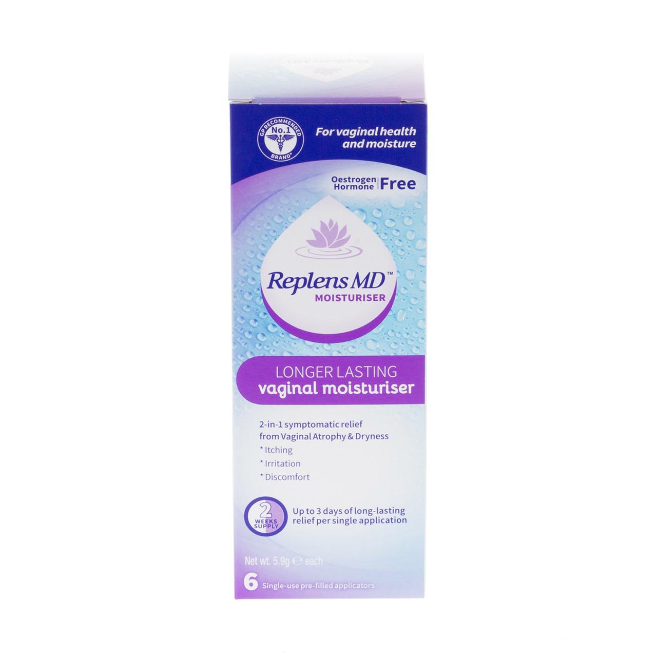 Replens MD Vaginal Moisturiser 6 Applicators Image https://cdn11.bigcommerce.com/s-g585yu857h/images/stencil/1280w/products/1675/2491/Replens-MD-Vaginal-Moisturiser-6-Applicator-Pack__01991__18320.1780491087.jpg1