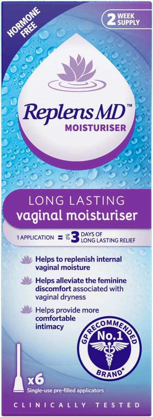 Replens MD Vaginal Moisturiser 6 Applicators Image https://cdn11.bigcommerce.com/s-g585yu857h/images/stencil/1280w/products/1675/34919/61ZBE21PTSL._AC_SL1500___93968.1784635967.jpg1