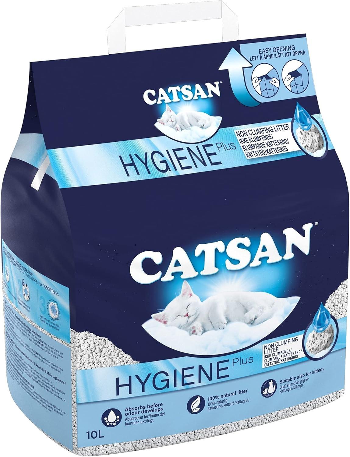 Catsan Hygiene Non-Clumping Odour Control Cat Litter Image 1