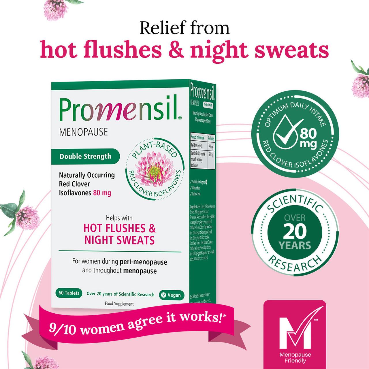 Promensil Double Strength 60 Tablets Image https://cdn11.bigcommerce.com/s-g585yu857h/images/stencil/1280w/products/1677/2494/Promensil-Double-Strength-Starter__19380__11392.1740667792.jpg1