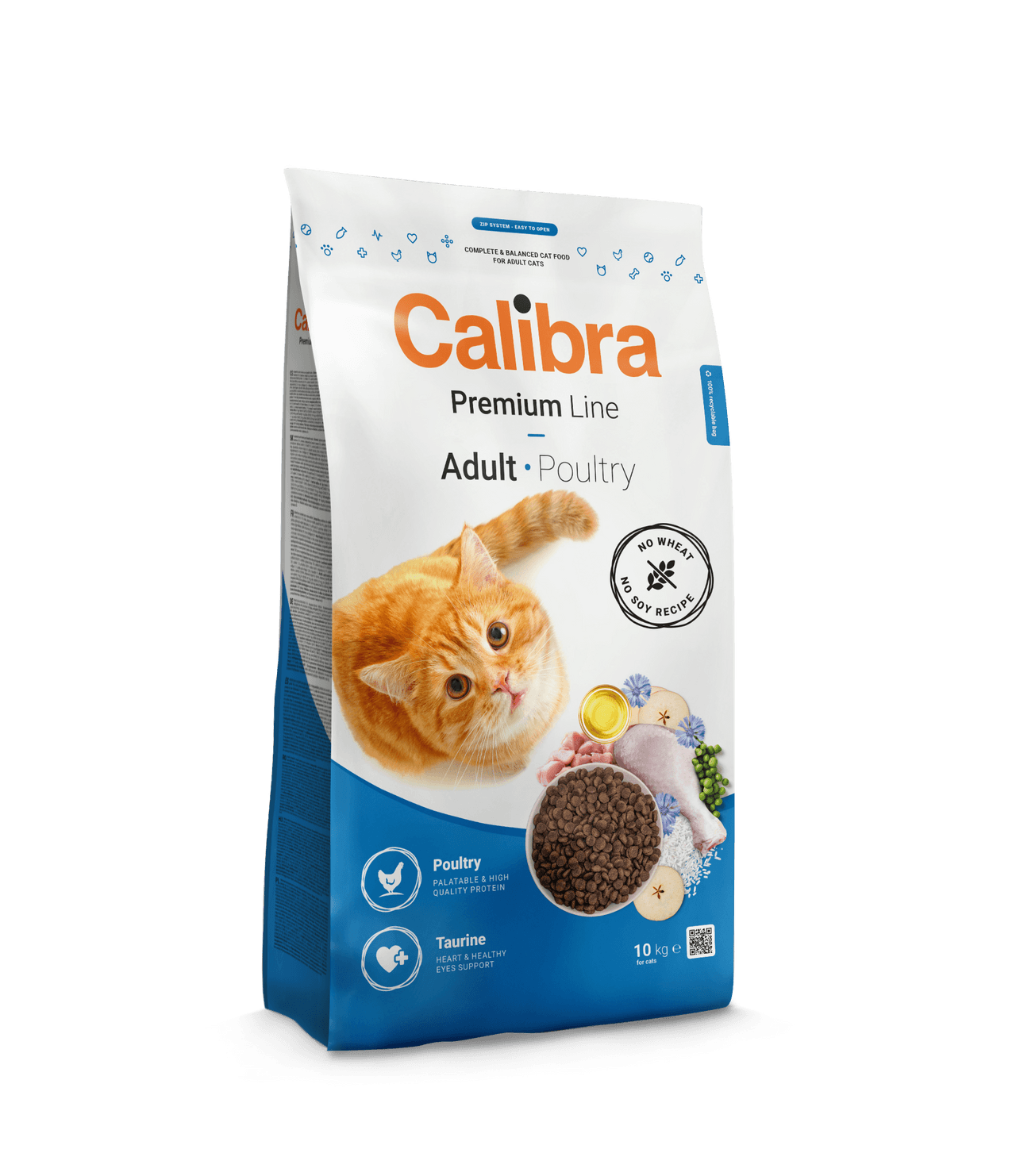 Calibra Cat Premium Line Adult Poultry Dry Food Image 1