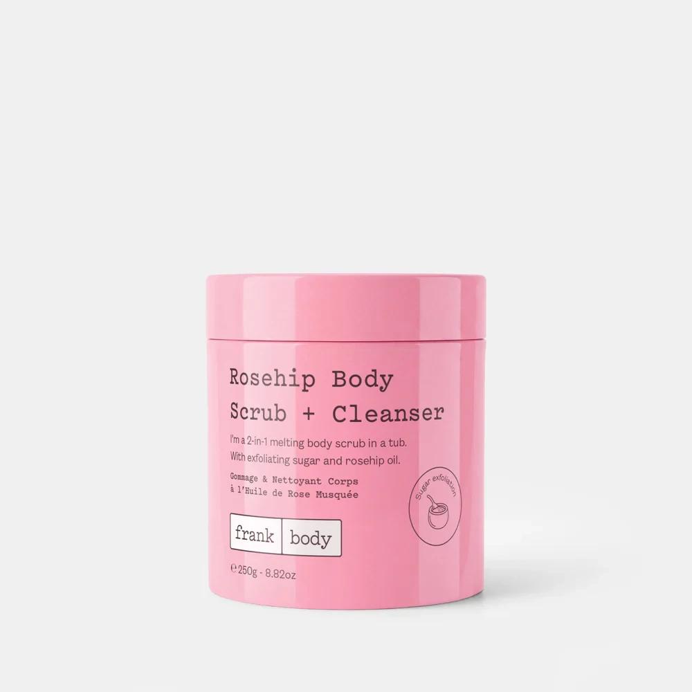 Frank Body Rosehip Body Scrub + Cleanser 250g Image 1