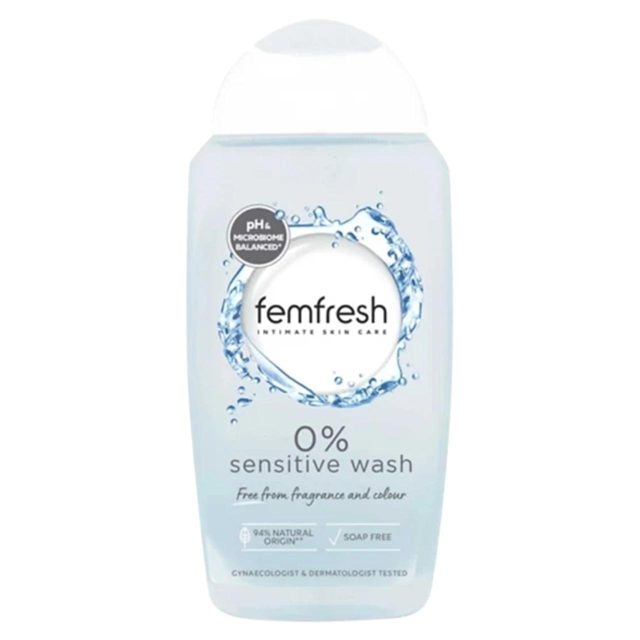 Femfresh 0% Intimate Wash 250ml Image 1