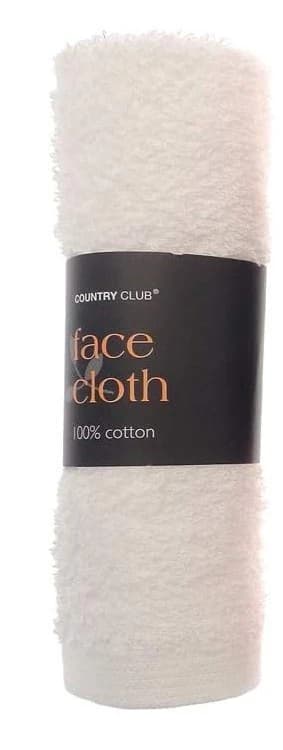 CS Beauty Face Cloth - White Image 1