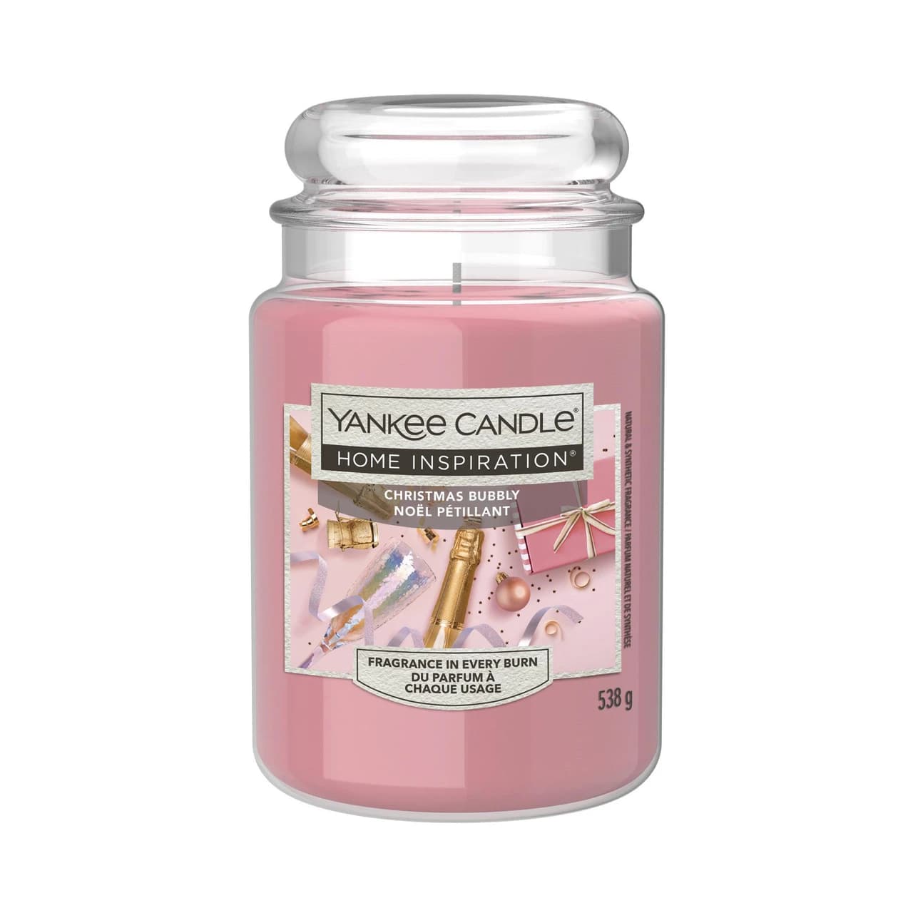Yankee Candle Christmas Bubbly 538g Image 1