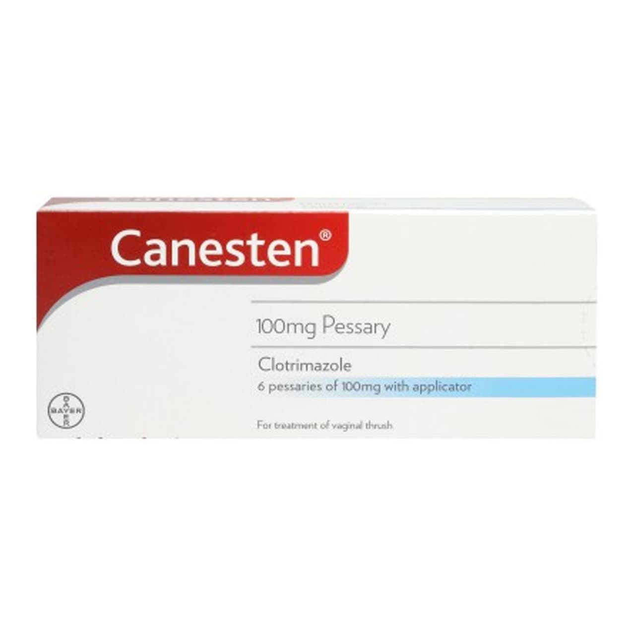 Canesten 100mg Pessary 6 + Applicator Image 1