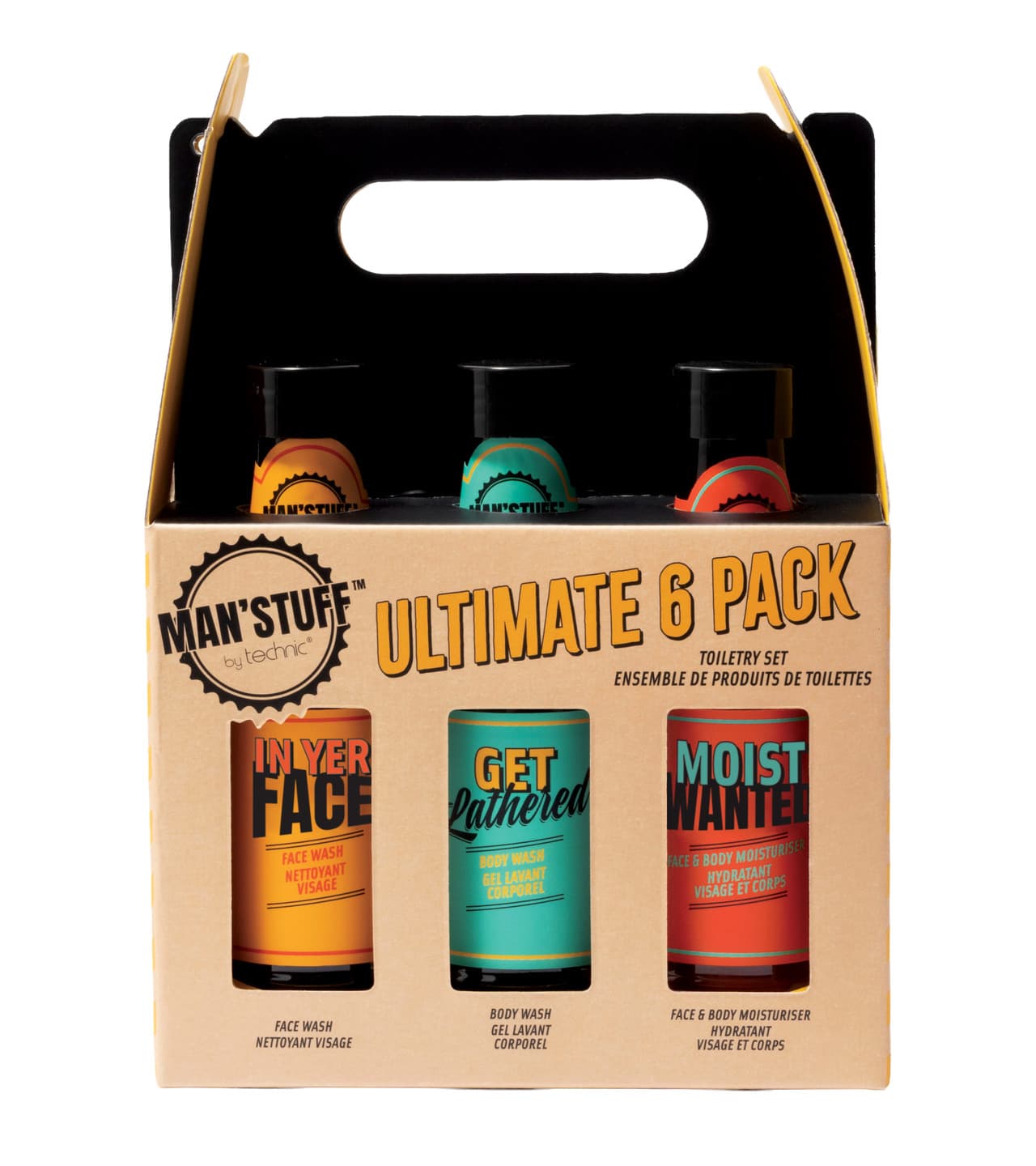 Man'Stuff Ultimate Six Pack Gift Set Image 1