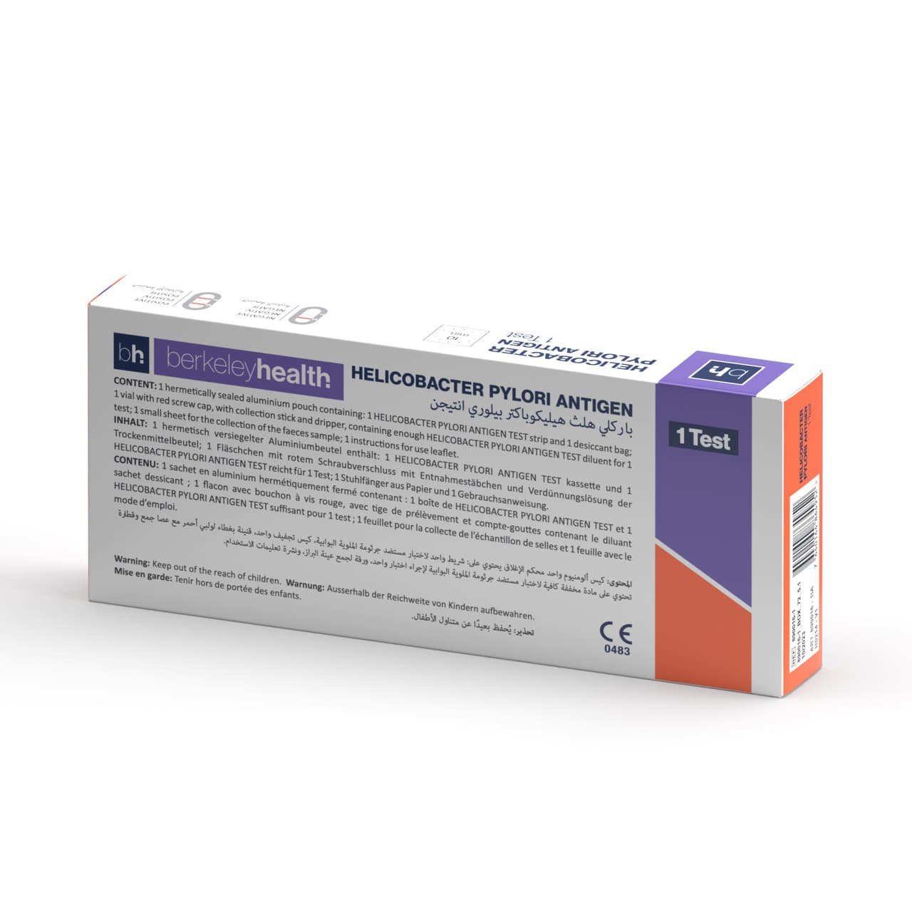 Berkeley Health H.Pylori Antigen (Stomach Ulcer) Rapid Self-Test Kit Image https://cdn11.bigcommerce.com/s-g585yu857h/images/stencil/1280w/products/17183/37186/167016_B__90637.1786357896.jpg1