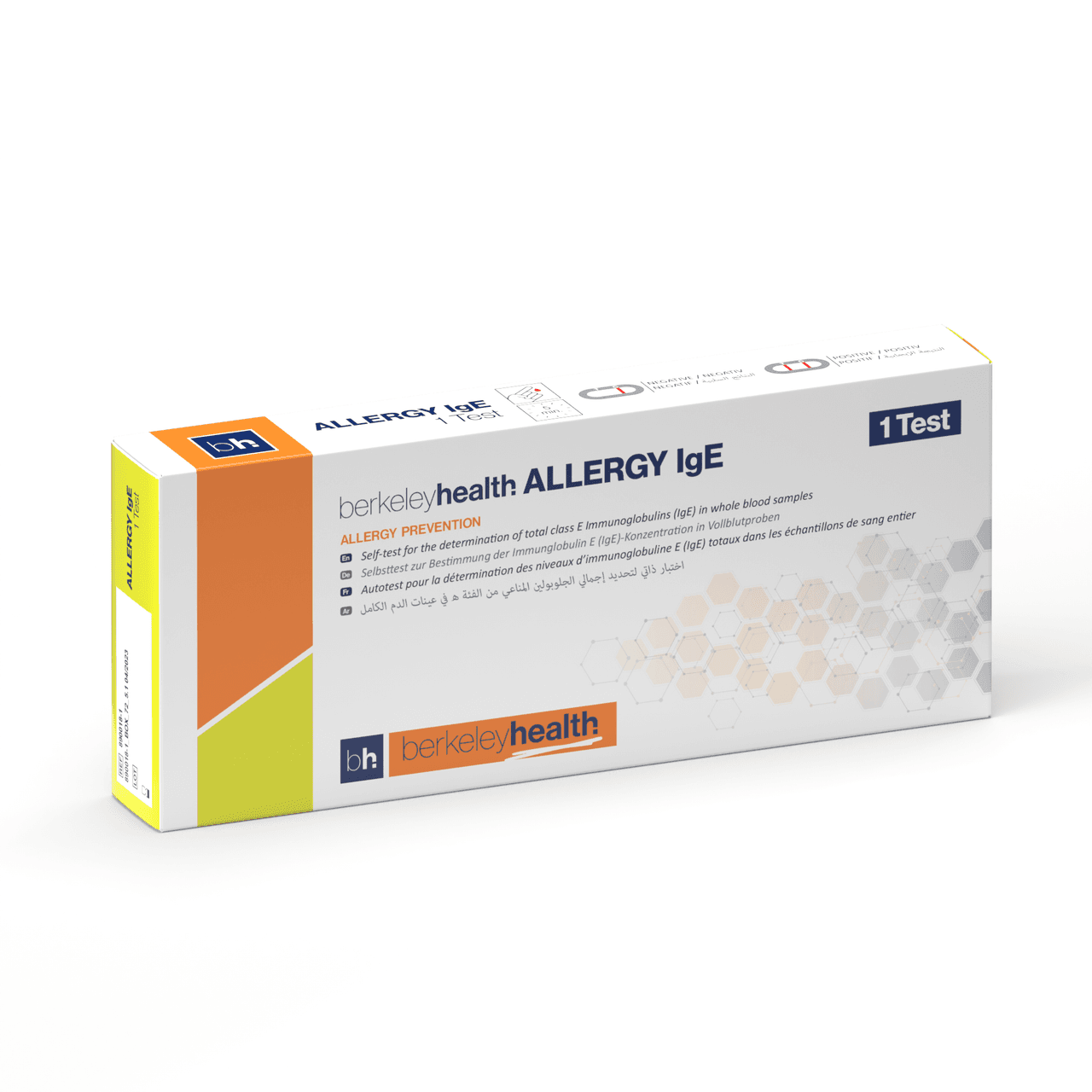 Berkeley Health Allergy IgE Rapid Self-Test Kit Image 1