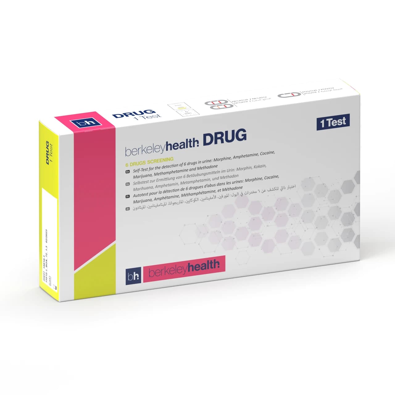 Berkeley Health Multi-Drug Rapid Self-Test Kit Image 1