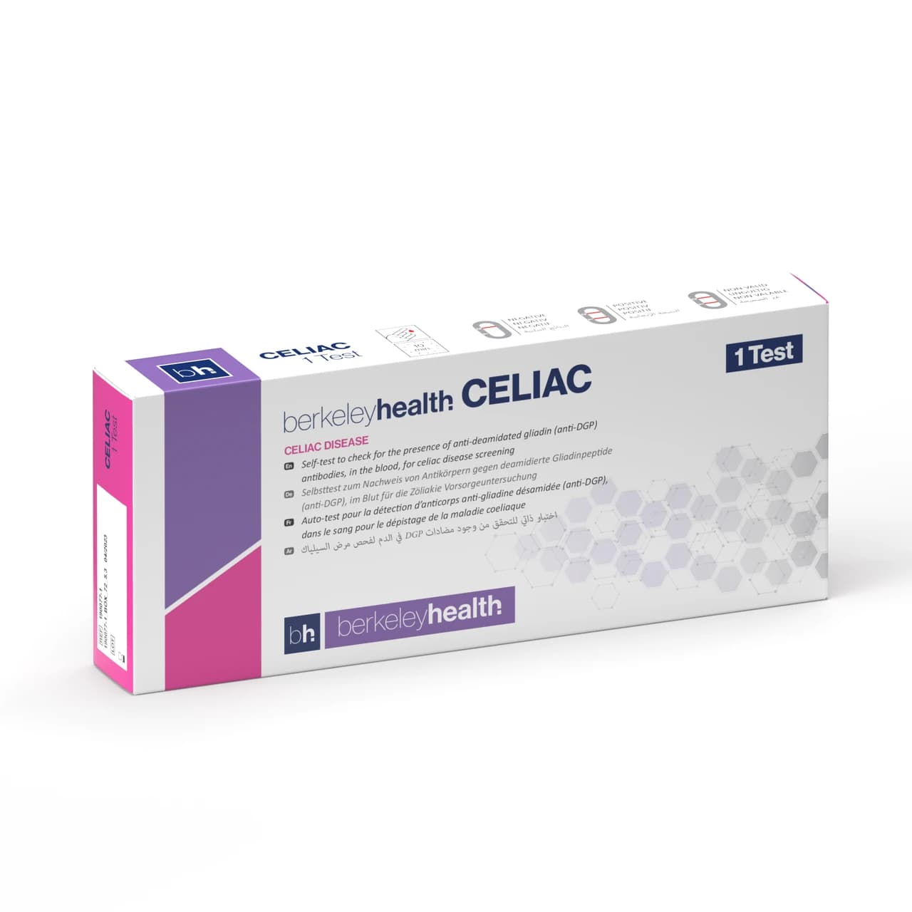 Berkeley Health Celiac Rapid Self-Test Kit Image 1
