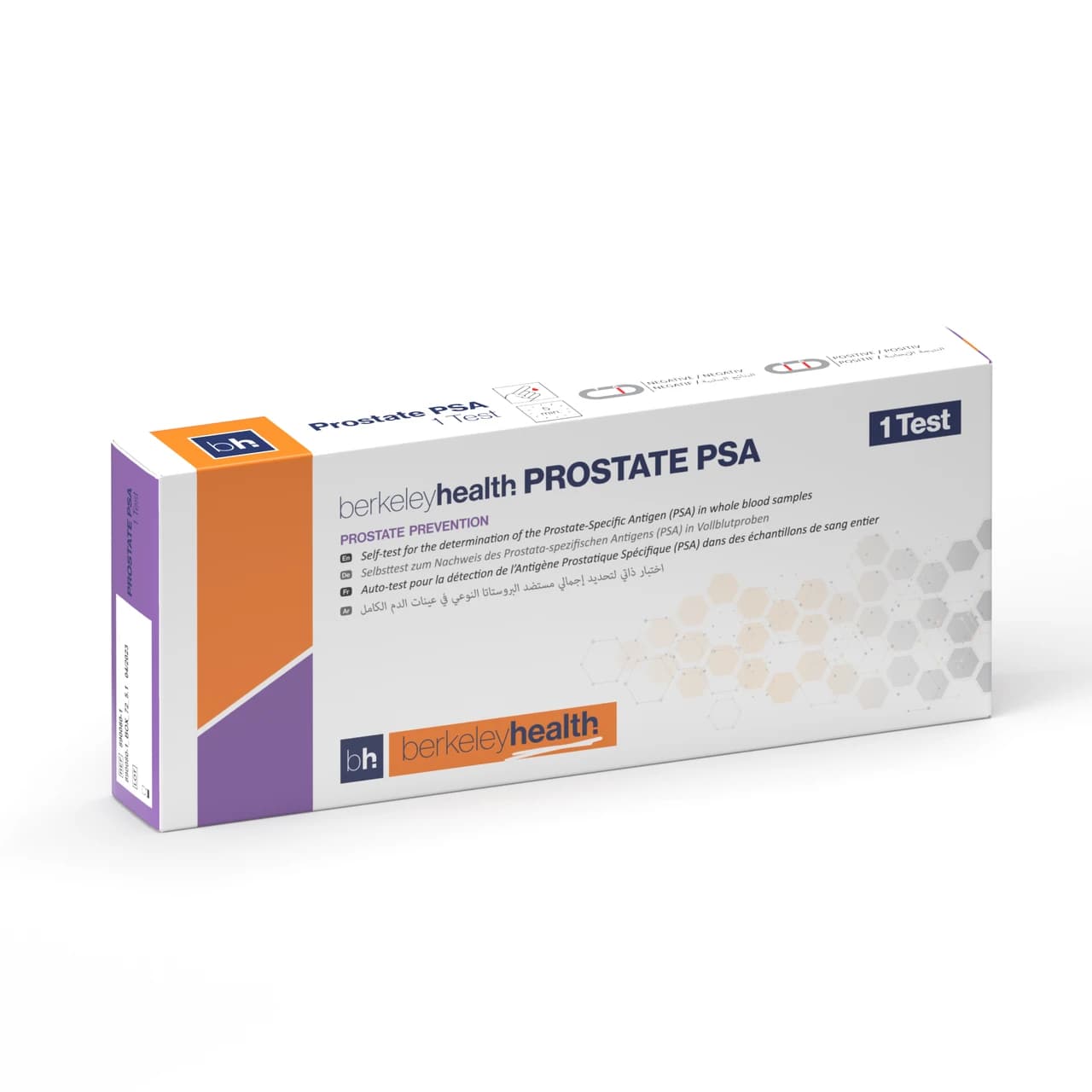 Berkeley Health Prostate PSA Rapid Self-Test Kit Image 1