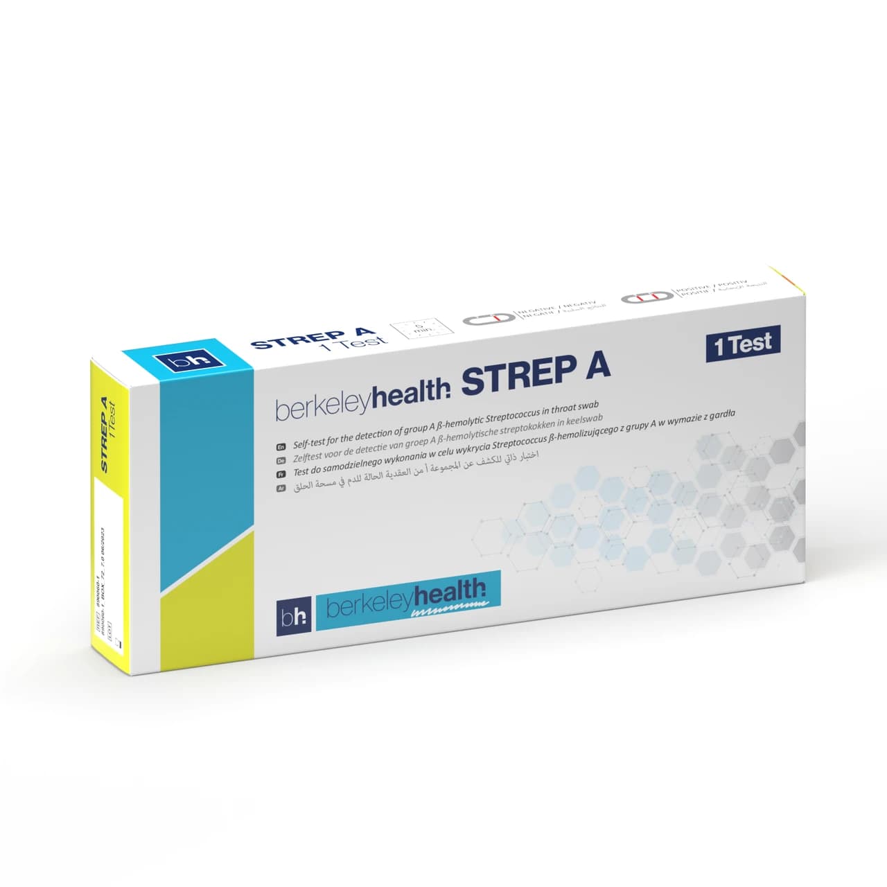 Berkeley Health Strep A Rapid Self-Test Kit Image 1