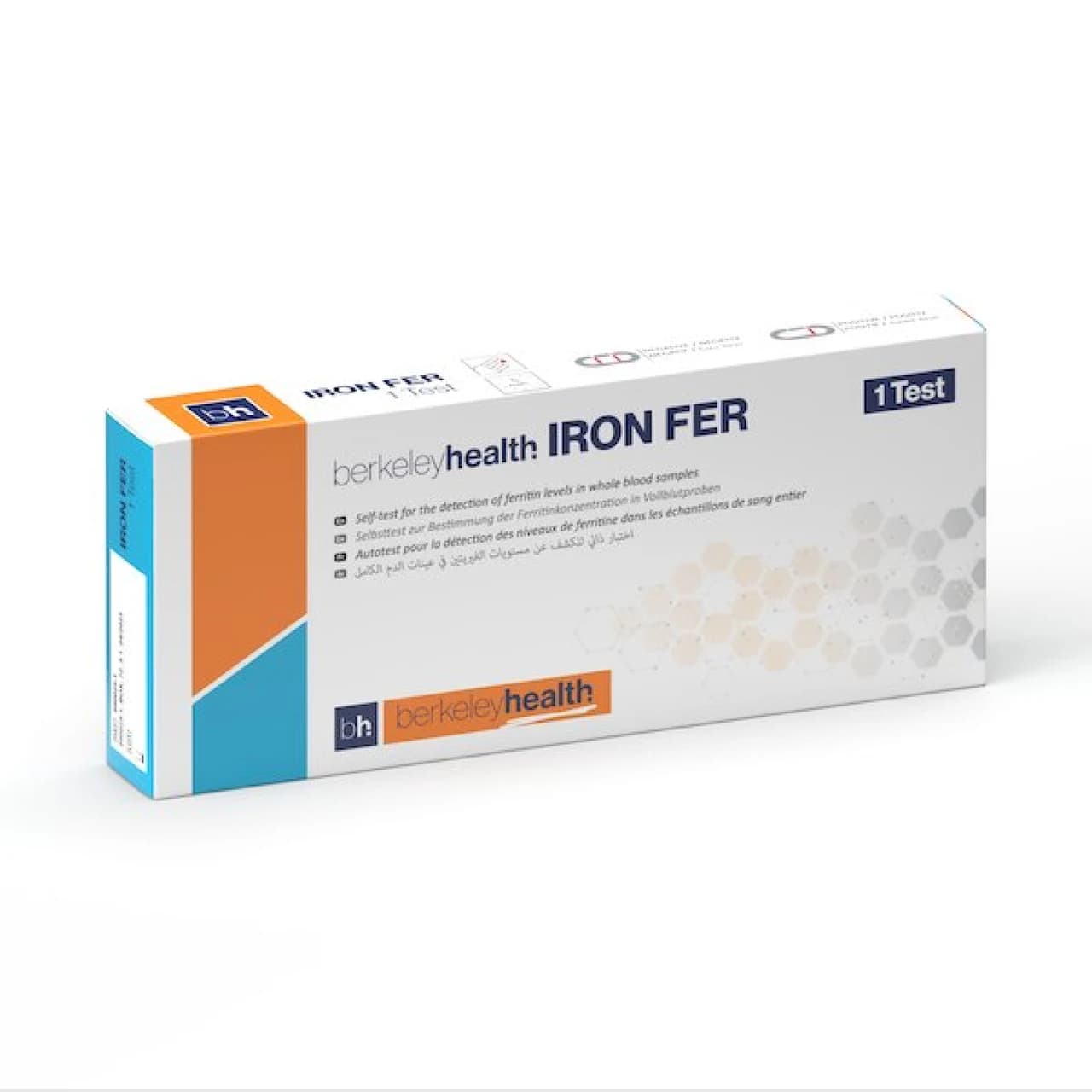 Berkeley Health Iron Ferritin Rapid Self-Test Kit Image 1