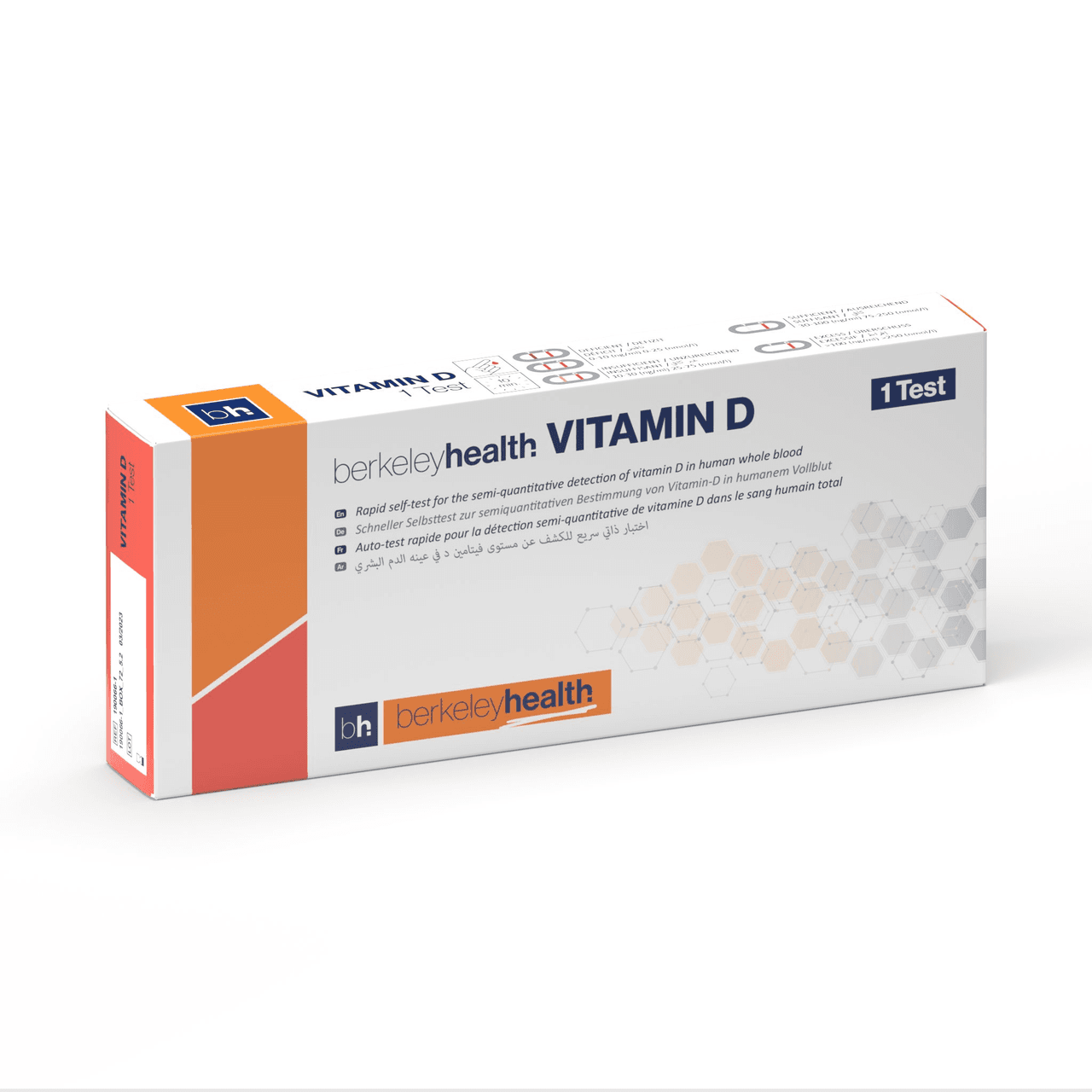 Berkeley Health Vitamin D Rapid Self-Test Kit Image 1