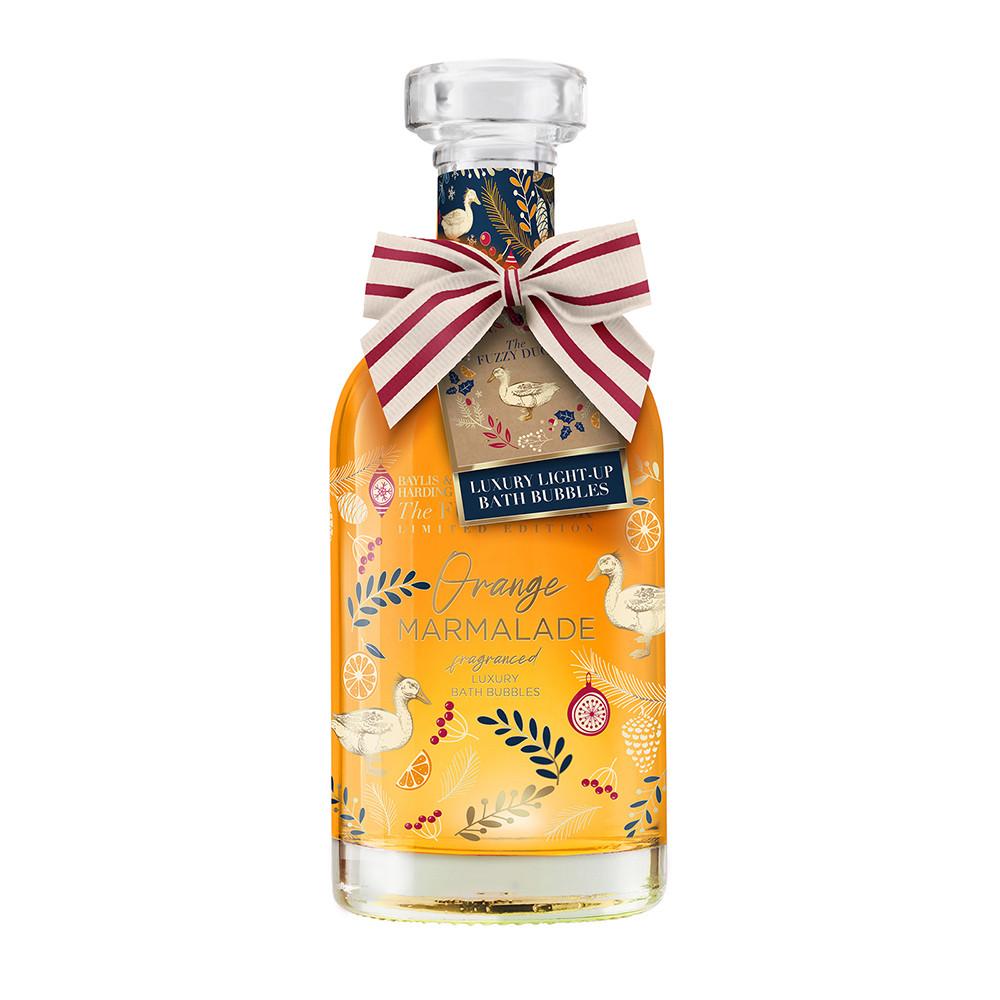 Baylis & Harding The Fuzzy Duck Winter Wonderland Light Up Bath Bubbles Decanter Gift Image 1