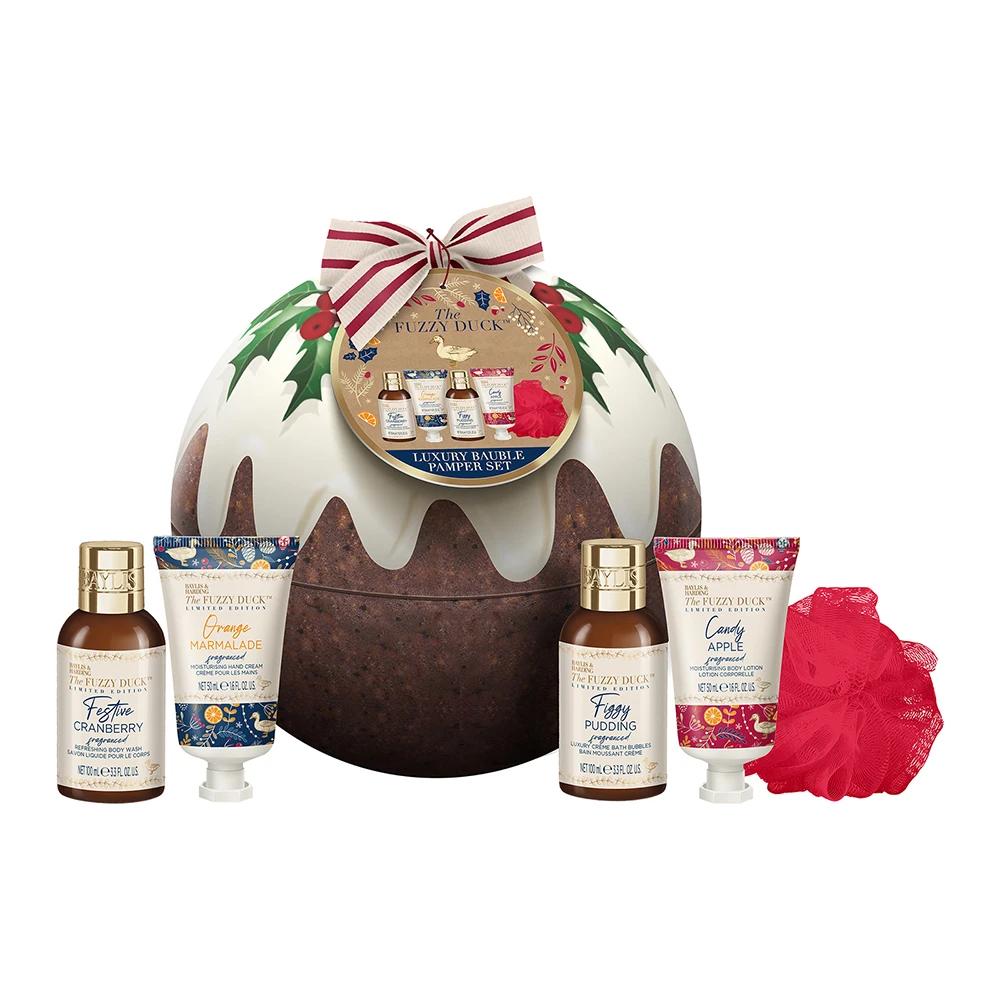 Baylis & Harding The Fuzzy Duck Winter Wonderland Luxury Bauble Pamper Tin Gift Set Image 1