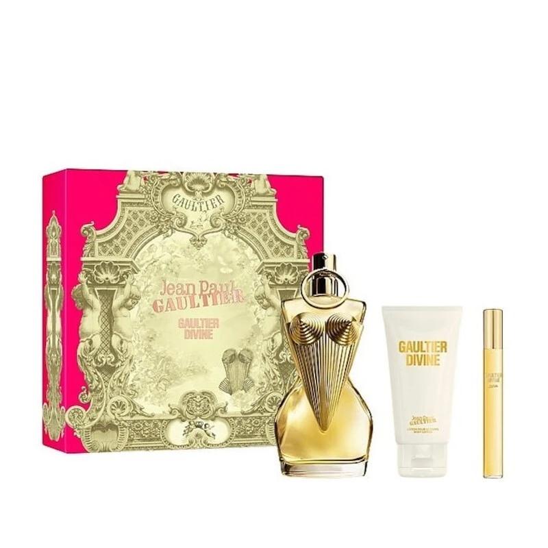 Jean Paul Gaultier Divine Gift Set EDP Spray 100ml + Body Lotion 75ml + EDP Spray 10ml Image 1