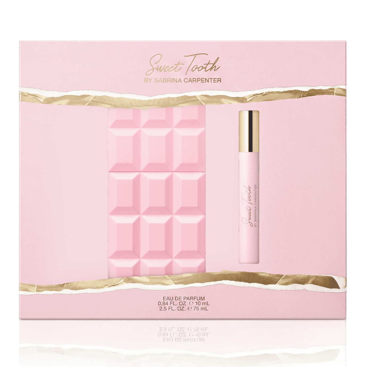 Sabrina Carpenter Sweet Tooth Gift Set 75ml EDP + 10ml EDP Image https://cdn11.bigcommerce.com/s-g585yu857h/images/stencil/1280w/products/17338/38251/810192821549_3_Sabrina_Carpenter_Sweet_Tooth_Gift_Set_75ml_EDP_10ml_EDP__78418.1787752572.png1