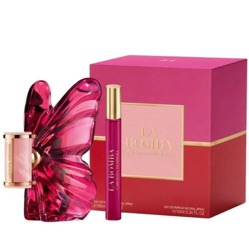 Carolina Herrera La Bomba Gift Set EDP Spray 80ml + EDP Spray 10ml Image 1