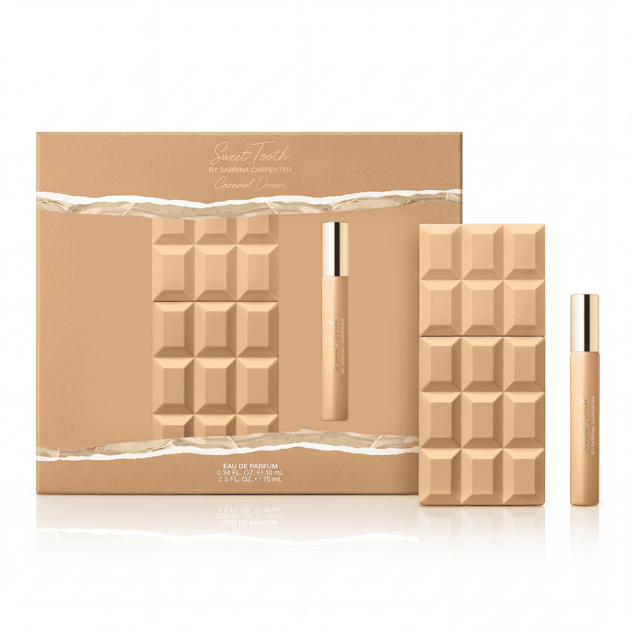 Sabrina Carpenter Caramel Dream Gift Set 75ml EDP + 10ml EDP Image 1