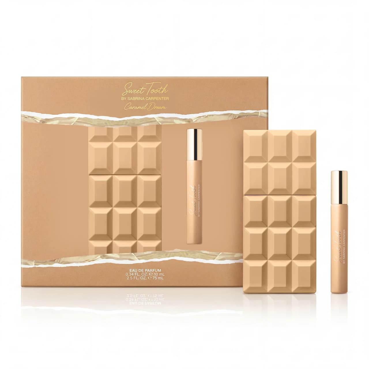 Sabrina Carpenter Caramel Dream Gift Set 75ml EDP + 10ml EDP Image 1