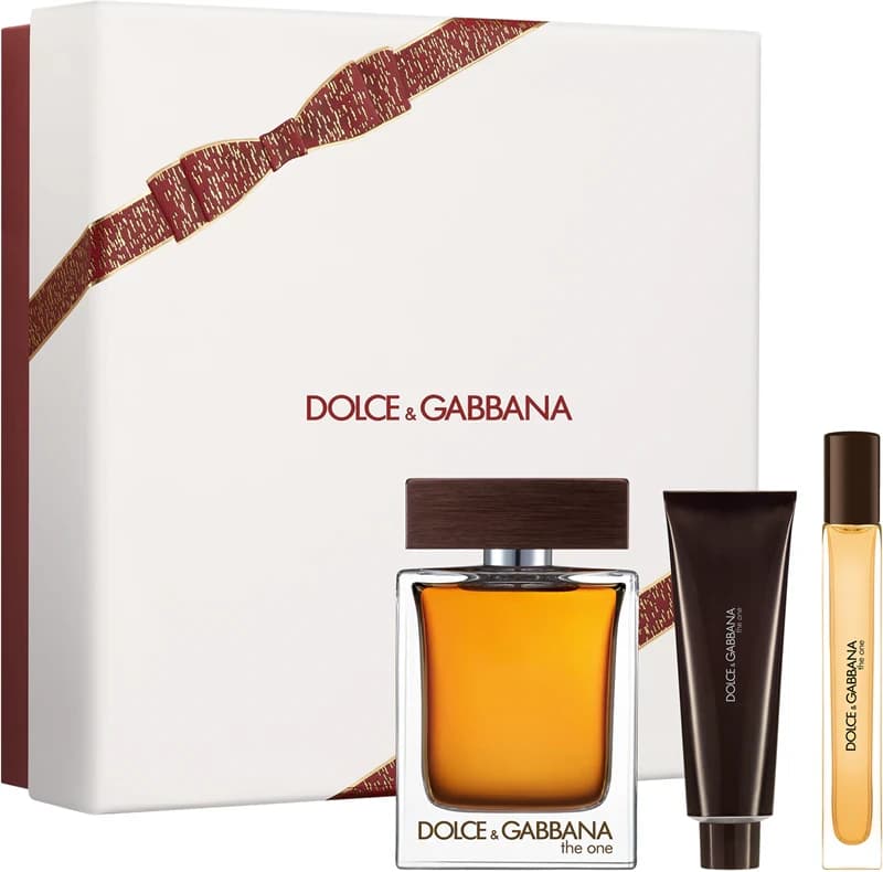 Dolce & Gabbana The One For Men Gift Set EDT Spray 100ml + Shower Gel 50ml + EDT Spray 10ml Image 1