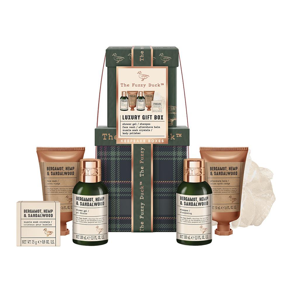 Baylis & Harding The Fuzzy Duck Bergamot, Hemp & Sandalwood Men's Luxury Grooming Tin Gift Set Image 1