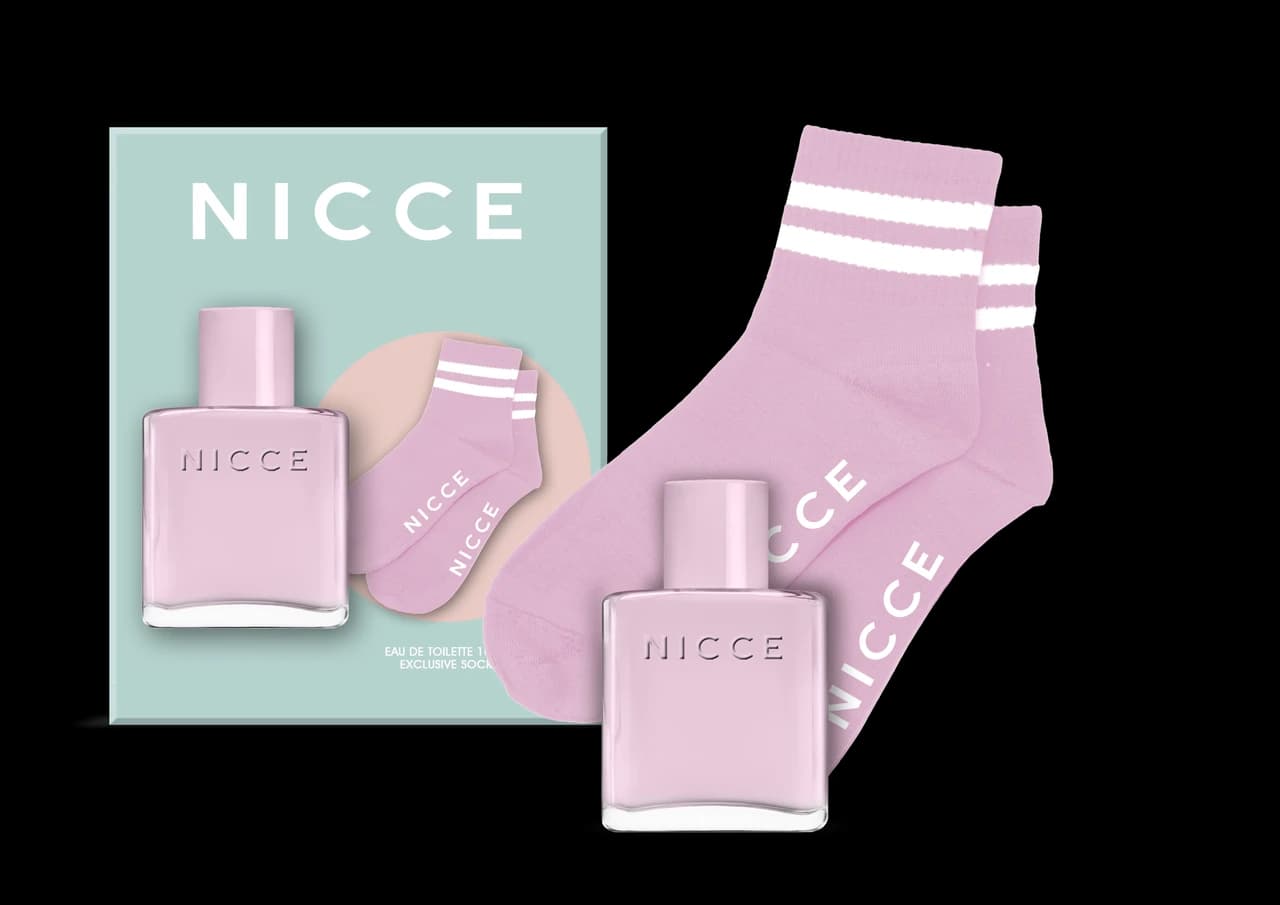Nicce 100ml Eau De Toilette, Printed Ankle Socks Image 1