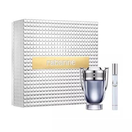 Rabanne Invictus Gift Set EDT Spray 100ml + EDT Spray 10ml Image 1