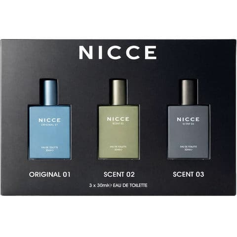 Nicce 3 x30ml EDT in Scent 01, 02 and 03 Image 1