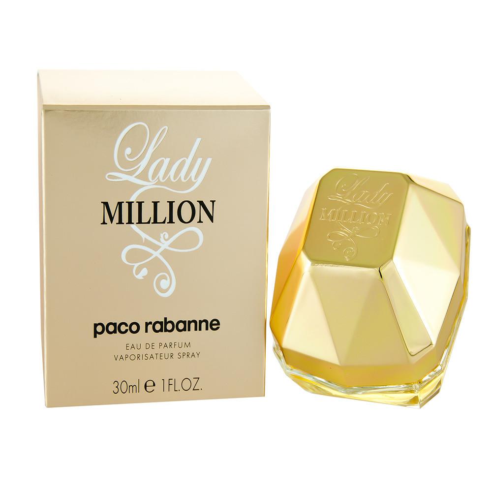 Rabanne Lady Million EDP Spray 30ml Image https://cdn11.bigcommerce.com/s-g585yu857h/images/stencil/1280w/products/1764/2656/Paco-Rabanne-Lady-Million-30ml-EDP-Spray__76705__12957.1780491134.jpg1