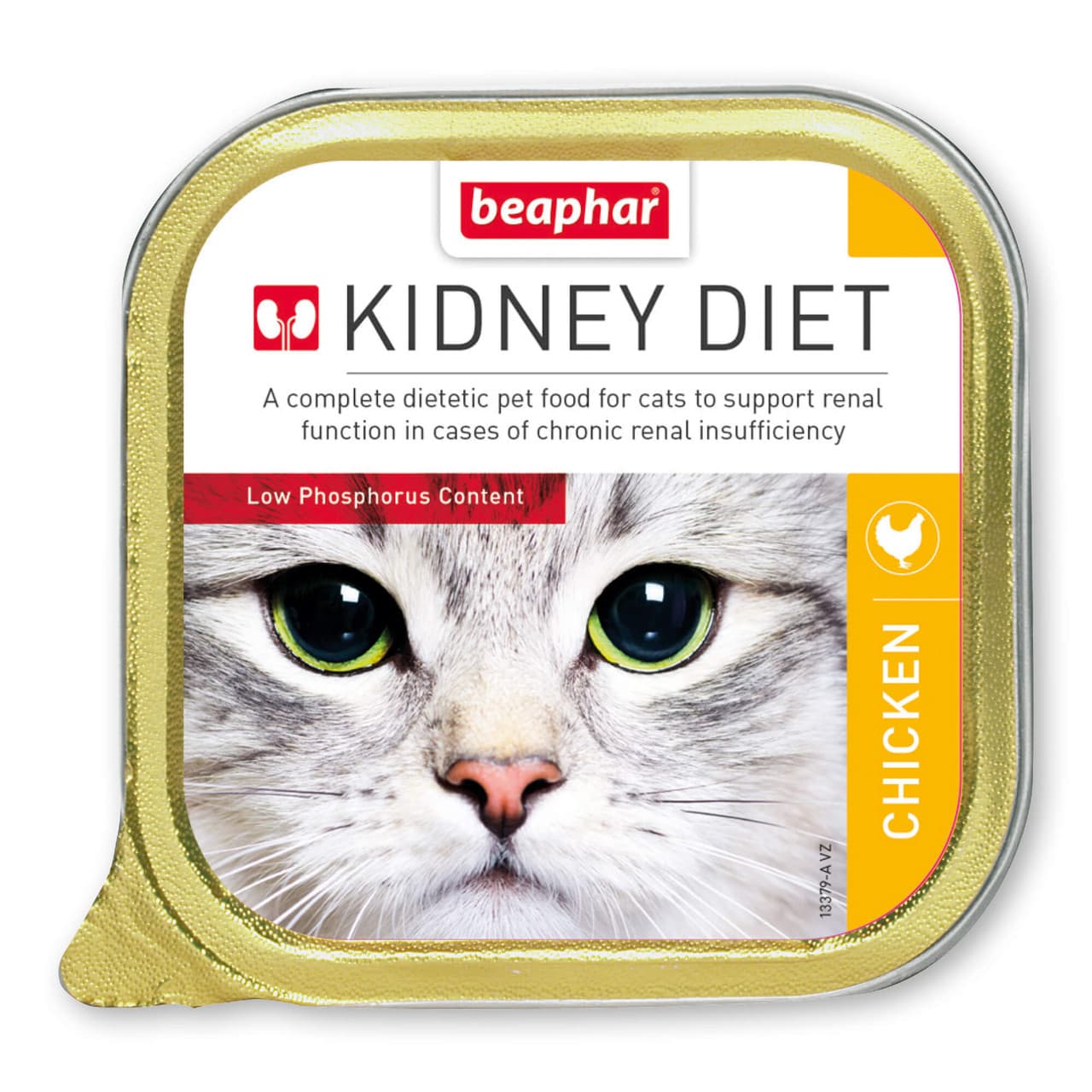 Beaphar Kidney Diet Chicken Wet Cat Food 100g Image 1