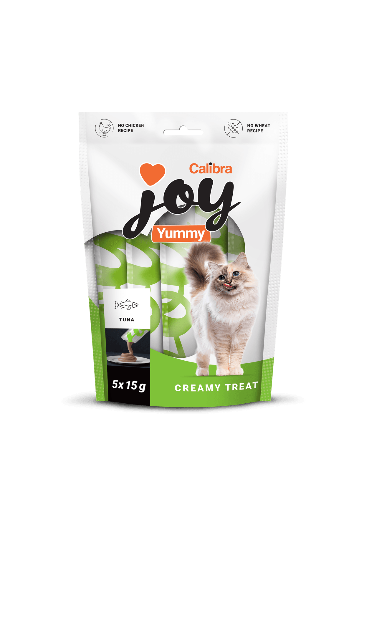 Calibra Joy Cat Yummy Tuna Treats 5x15g Image 1