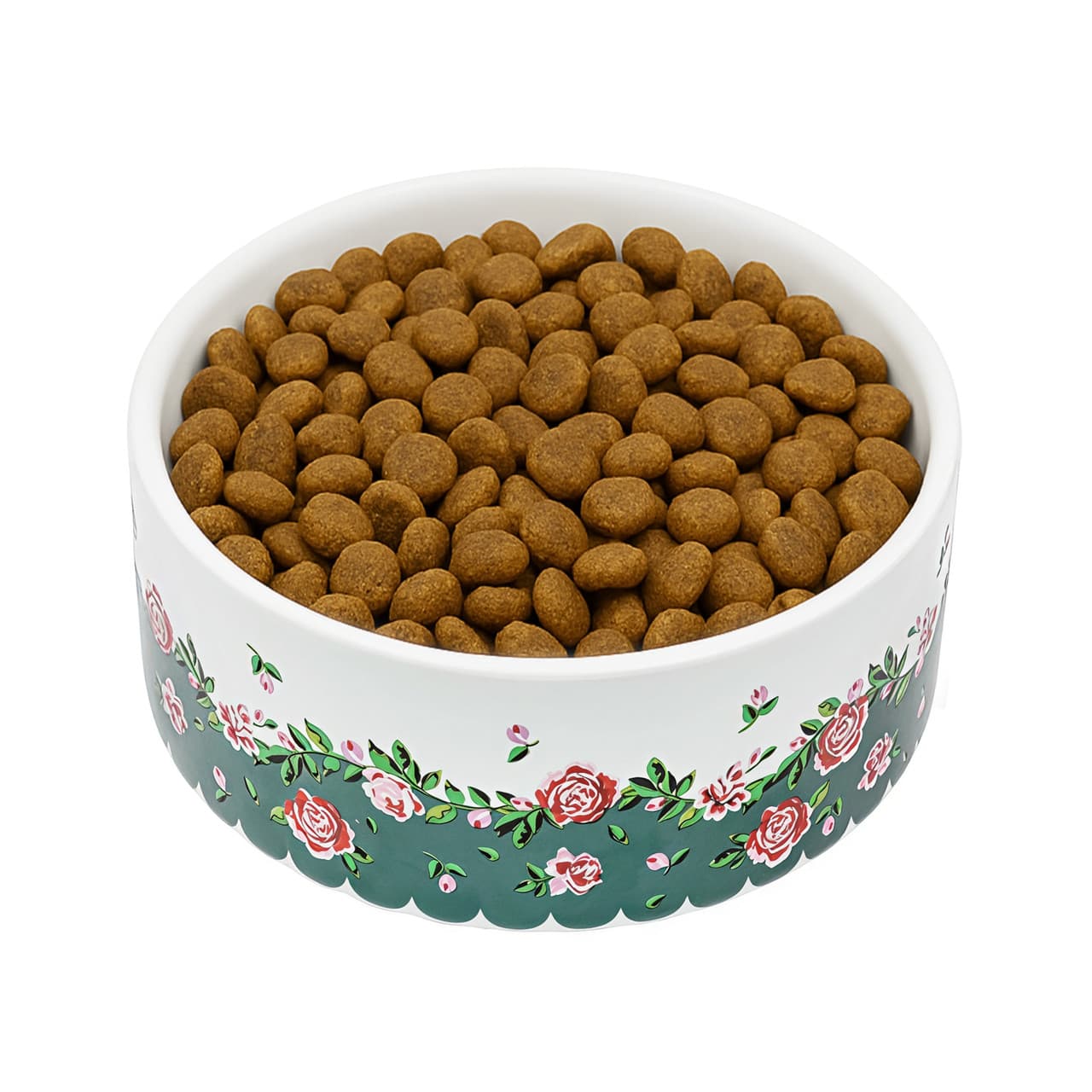 Cath Kidston Dolly Rose Ceramic Pet Bowl Image 1