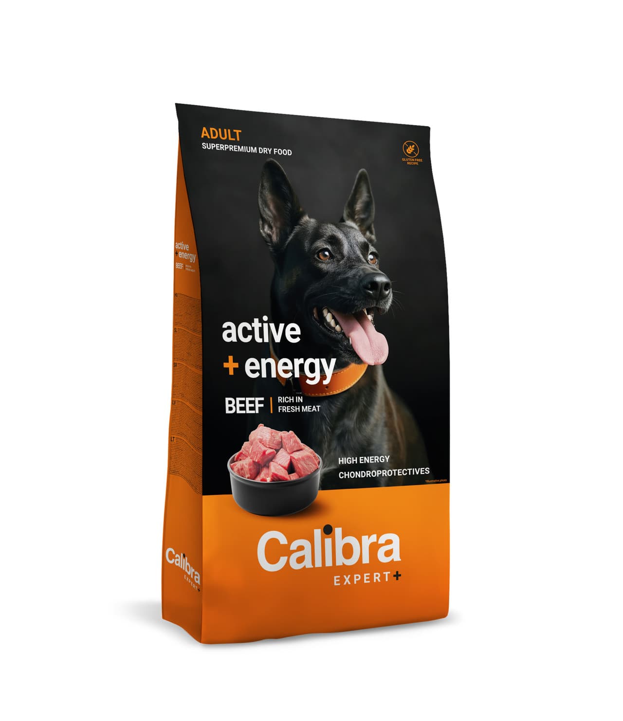 Calibra Dog EXPERT+ Active & Energy Beef Dry Dog Food Image 1