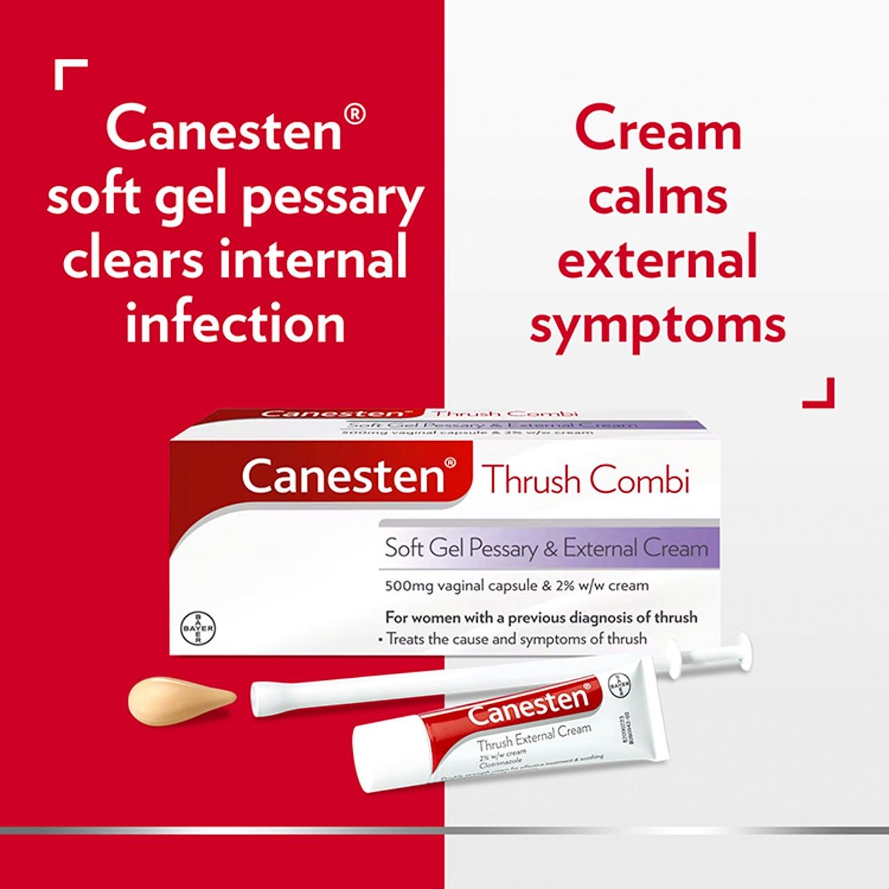 Canesten Thrush Soft Gel Pessary & Cream Combi 1 Pack Image https://cdn11.bigcommerce.com/s-g585yu857h/images/stencil/1280w/products/1810/19939/5010605640148_T60___92835.1784631147.jpg1